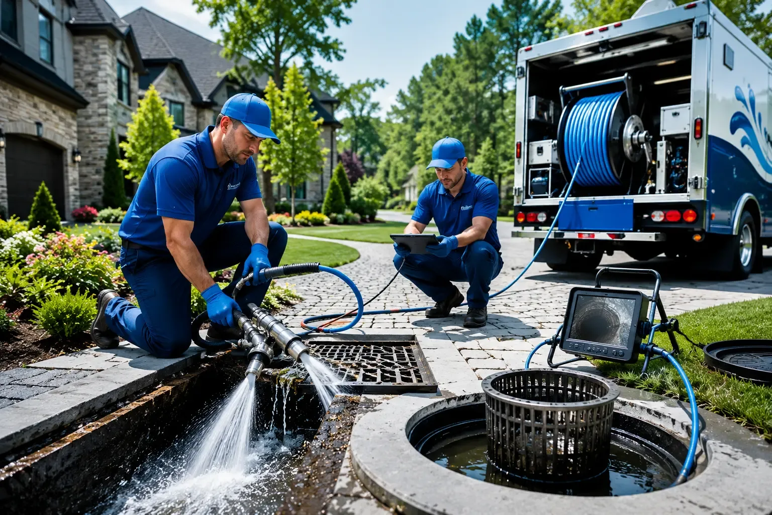 Local outdoor drain cleaning professionals in Fowlerville, MI