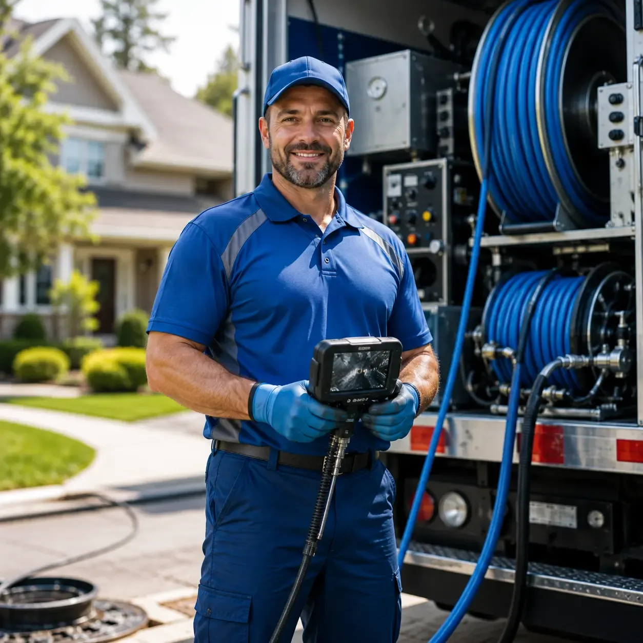 Local outdoor drain cleaning specialists in Fowlerville, MI